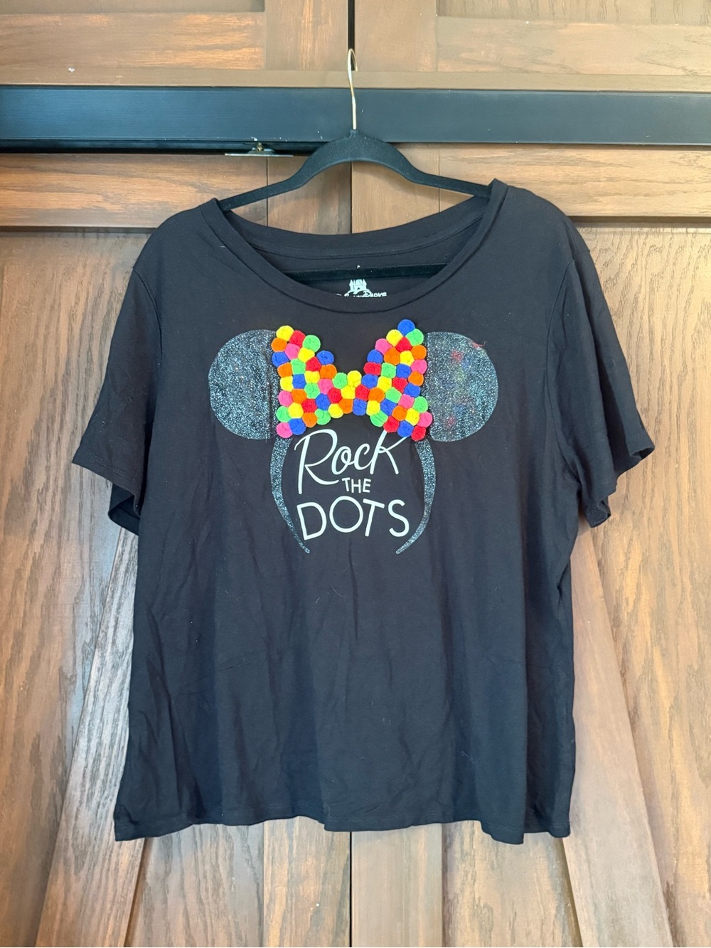 ✨ Disney Parks | "Rock the Dots" Graphic Tee | Size X1‎ NWOT  📋 ITEM DETAILS •